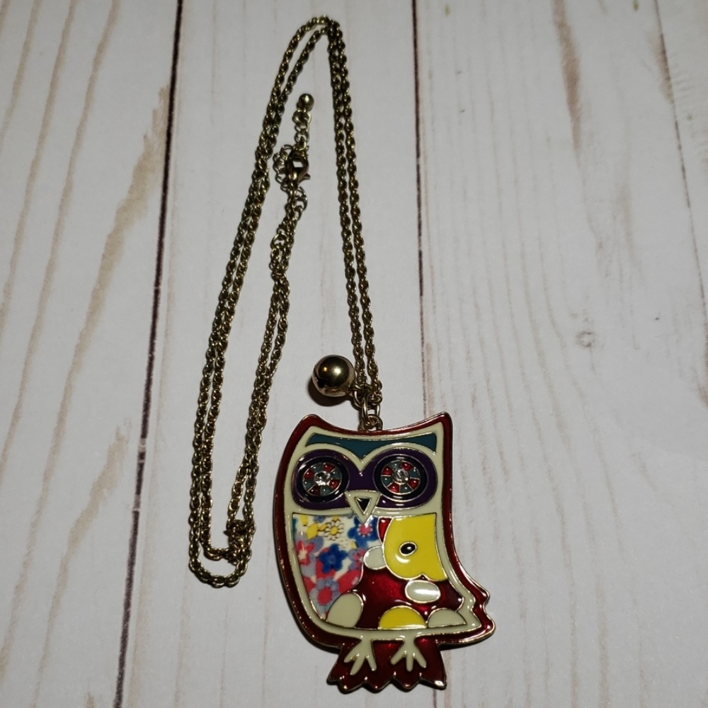 Owl Necklace - Picture 2 of 3